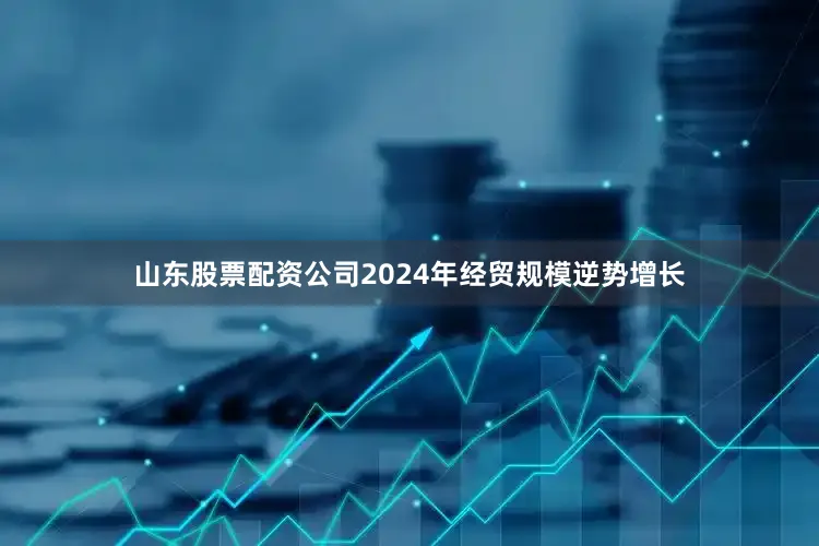 山东股票配资公司2024年经贸规模逆势增长